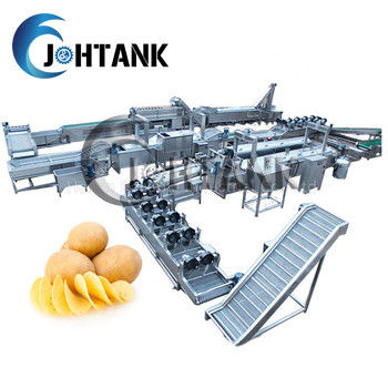 380kW vollautomatische Kartoffel Chips Making Machine