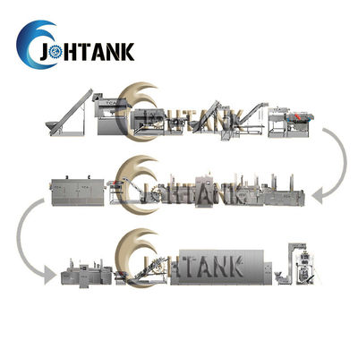 Halb automatische Kartoffel Chips Making Machine, Handelskartoffel Chip Maker