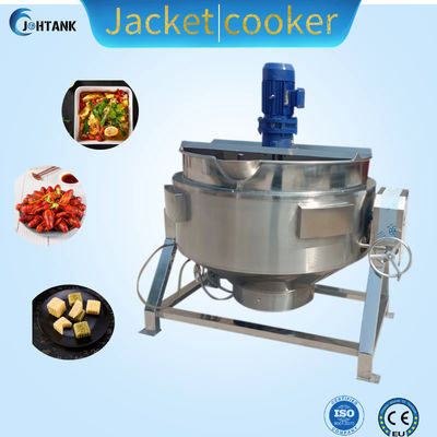 Mantelkessel des elektrischen Dampf-2000L, Team Kettle Mixer kippend