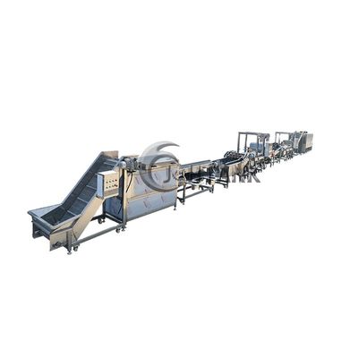2000kg/h Kartoffel Chips Manufacturing Equipment Fully Automatic