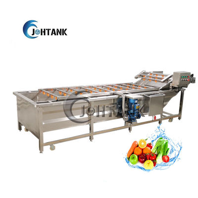 Obst- und Gemüse5000kg/h Produktlinie, Wasser-Blasen-Reinigungsmaschine 5000kg/h