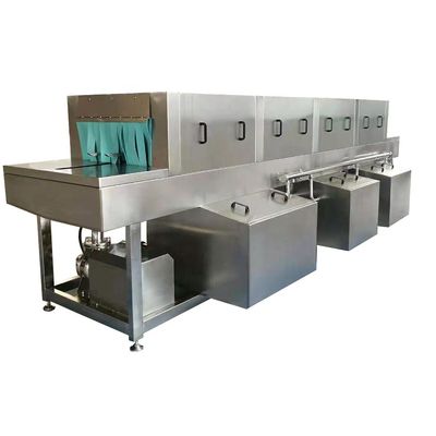 Frucht-Meeresfrüchte-Korb-Waschmaschinen-Maschine mit Trockner