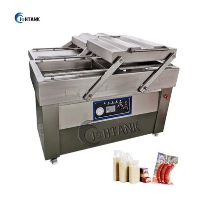 Nahrungsmittelgemüse-Reis-Doppelkammer-Vakuumeichmeister-Maschine 1.5KW