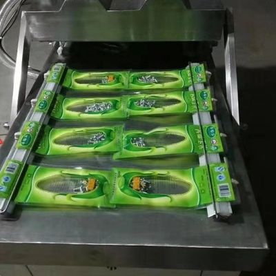Nahrungsmittelfleisch-Gemüsewurst-Reis-Doppelkammer-Vakuumeichmeister-Werbung