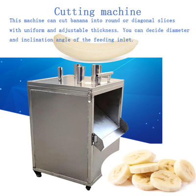 Bananen-Bananen-Chips Potato Chips Making Line-Edelstahl 100 kg/h