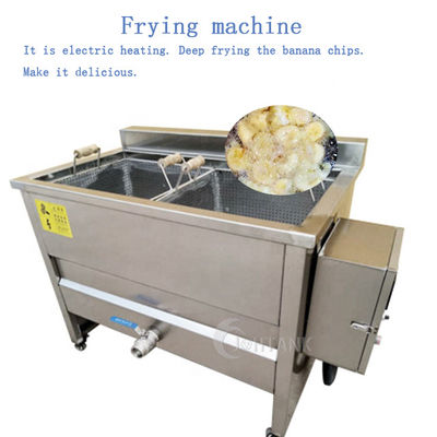 Bananen-Bananen-Chips Potato Chips Making Line-Edelstahl 100 kg/h