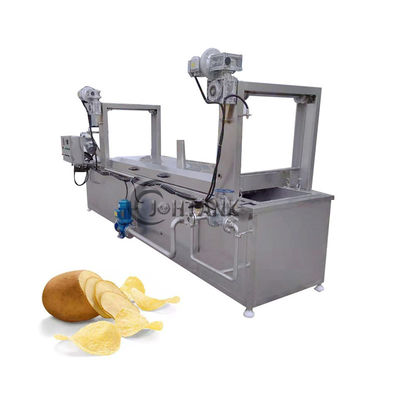Restaurant-ununterbrochene bratene Maschine, ununterbrochene Bratpfanne 1200kg/h für Kartoffelchips