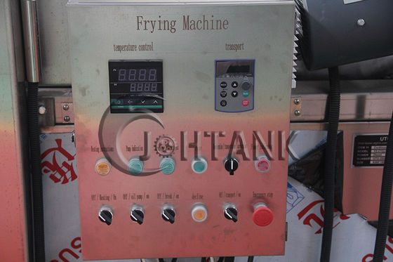 Restaurant-ununterbrochene bratene Maschine, ununterbrochene Bratpfanne 1200kg/h für Kartoffelchips