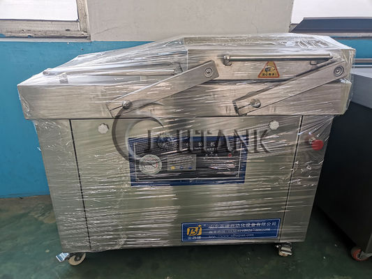 Kammer-vakuumverpackende Maschine 220V 380V des Doppelt-2kW