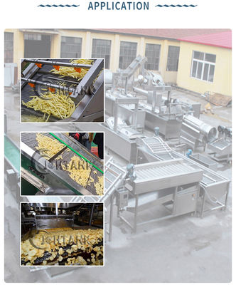 500kg/H Kartoffel Chips Production Line, Kartoffel-Chips Making Machine For Small-Geschäft