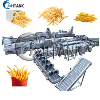 Kommerzielle industrielle Kartoffel-Chips Making Machine Snack Productions-Linie