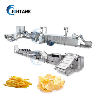 50kg/H Kartoffel Chips Production Line, vollautomatische Banane Chips Making Machine