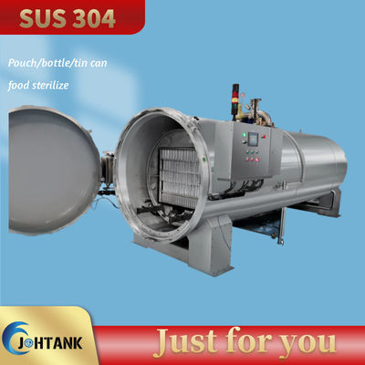 Industrieller Edelstahl der Pilz-Substrat-Nahrungsmittelsterilisator-Maschinen-304