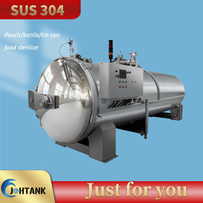 Nahrungsmittelretorten-Sterilisator-Maschine für Beutel-Glasgefäß Tin Can Sauce