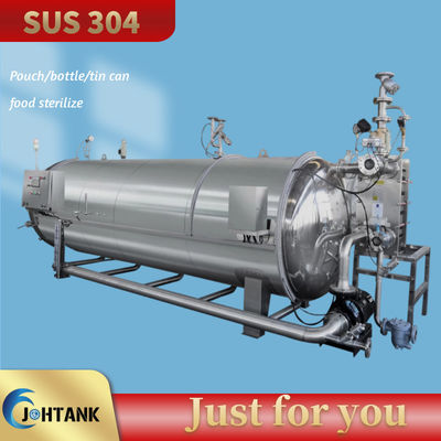 Industrieller Edelstahl der Pilz-Substrat-Nahrungsmittelsterilisator-Maschinen-304