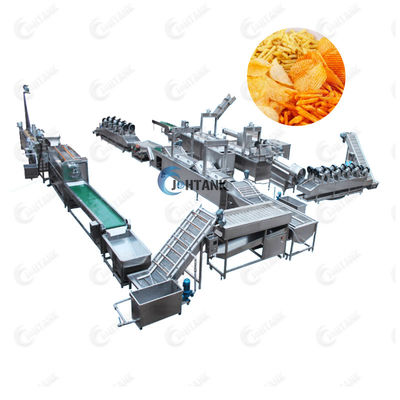 Automatischer Fried Potato Chips Making Machine, Kartoffel Chips Processing Line