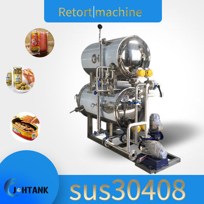 Industrielle Nahrungsmittelretorten-Maschine für Glasgefäße Tin Can