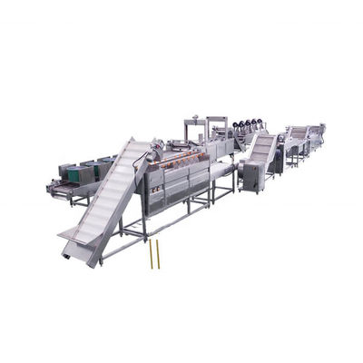 Handels-automatische Pommes-Frites 200kg/H, die Maschine herstellen
