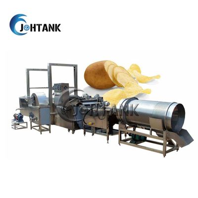 Imbiss-gefrorene Pommes-Fritesfertigungsstraße, frische Kartoffel Chips Production Line