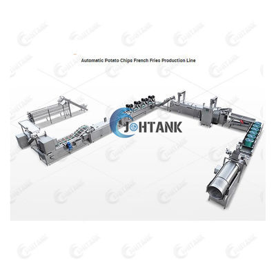 Industrielle Bananen-Bananen-Kartoffel Chips Processing Line
