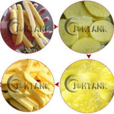 Industrielle gefrorene Pommes-Frites, die Maschine, Bananen-Banane Chips Making Machine 2000kg/hr herstellen