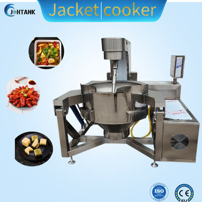 Halwa kleben Stau-Dampf-Mantelkessel mit Topf-Manteldampf-Kessel des Quirl-500L automatischem kochendem