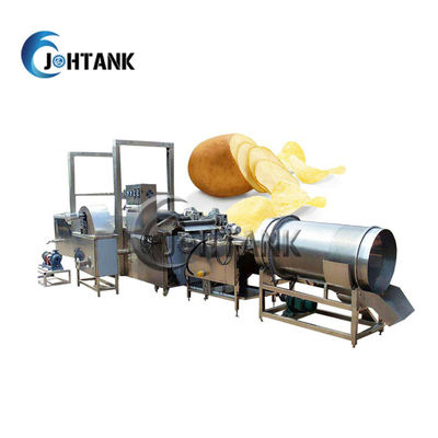 500kg/h briet vollautomatische Banane Chips Making Machine Potato Frozen