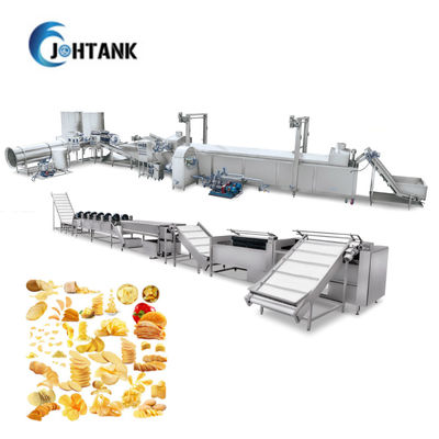 SS304 briet vollautomatische Kartoffel Chips Making Machine Banana Frozen