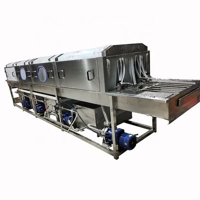 Multi Abschnitt-Plastikkasten Tray Washing Equipment