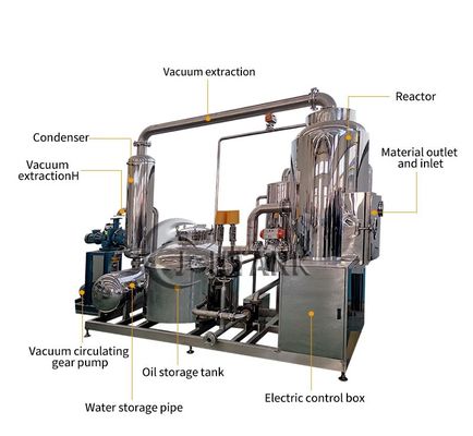 Niedrige Temperatur-Vakuum Fried Chips Machine 500kg/h