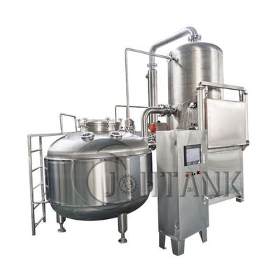Fried Oyster Mushroom Chips Vacuum-Bratpfannen-Maschine 500kg/h