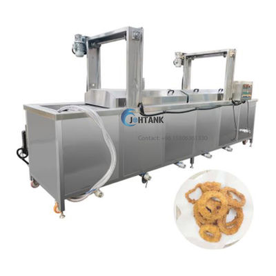 Automatische Zwiebel-Ring-ununterbrochene bratene Maschine 200Kg/H