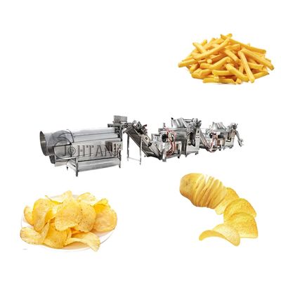 gefrorene Fertigungsstraße der Pommes-Frites200kg/h, vollautomatischer Chips Making Machine