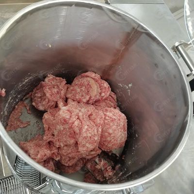 Automatischer Fleisch-Torten-Burger Patty Chicken Nuggets Processing Machine, die Maschine herstellt