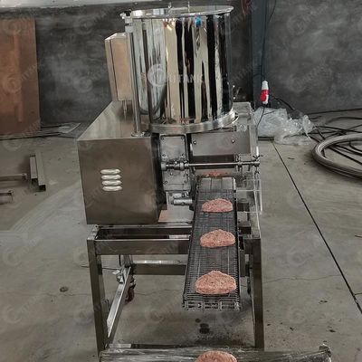 Automatischer Fleisch-Torten-Burger Patty Chicken Nuggets Processing Machine, die Maschine herstellt