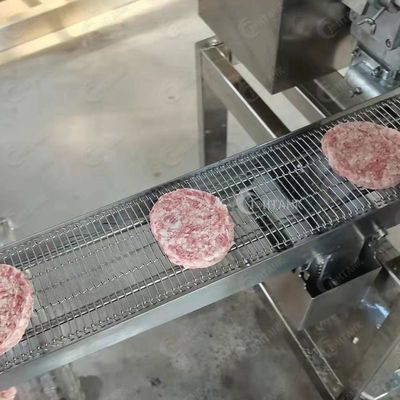 Automatischer Fleisch-Torten-Burger Patty Chicken Nuggets Processing Machine, die Maschine herstellt