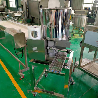 Automatischer Fleisch-Torten-Burger Patty Chicken Nuggets Processing Machine, die Maschine herstellt