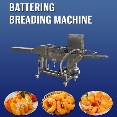 Tempura-Hühnerteig-Fleisch-panierende Maschine automatisch